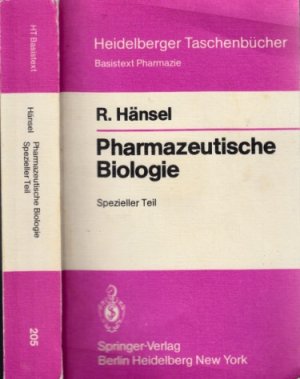 gebrauchtes Buch – R Hänsel – Pharmazeutische Biologie - Spezieller Teil Heidelberger Taschenbücher Band 205 - Basistext Pharmazie Mit 197 Abbildungen