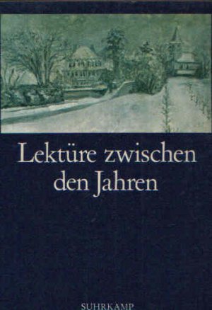 gebrauchtes Buch – Elisabeth Borchers – Lektüre zwischen den Jahren