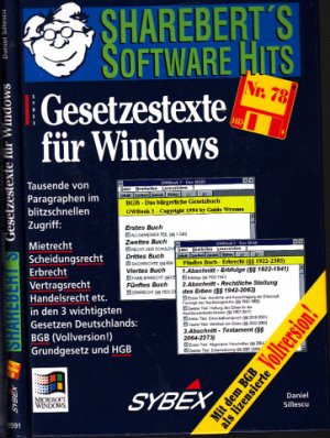 ShareBert präsentiert: Gesetzestexte für Windows