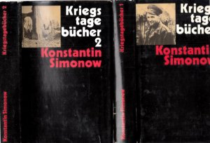 Kriegstagebücher erster Band 1941 und zweiter Band 1942 2 Bücher