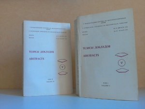 Abstracts. V. International Conference on Organometallic Chemistry. Tom 1 und 2, Volume 1 und 2 - Moskau 16.-21. August 1971 2 Bücher