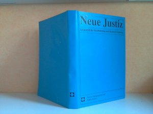 Neue Justiz. Zeitschrift für Rechtsetzung und Rechtsanwendung 48. Jahrgang 1994