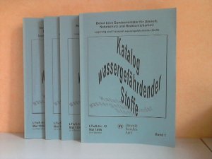 Katalog wassergefährdender Stoffe Band 1 bis 4 4 Bücher