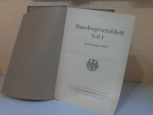 Bundesgesetzblatt Jahrgang 1951