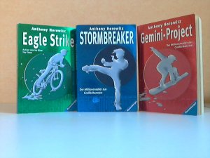 Gemini-Project + Stormbreaker + Eagle Strike 3 Bücher