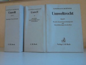 Umweltrecht Stand 1992, vormals GewO, Band III, Umweltrecht. Band 1 und 2