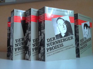 Der Nürnberger Prozess. Gegen die Hauptkriegsverbrecher vom 14.November 1945 - 1. Oktober 1946 - Bände 1-2, 3-4, 5-6, 7-8, 9-10, 11-12, 13-14, 15-16, […]