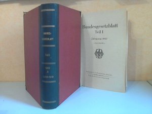 Bundesgesetzblatt Jahrgang 1957 Teil 1 , Buch 1, 2 2 Bücher