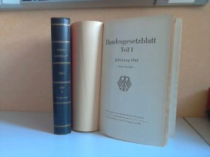 Bundesgesetzblatt Jahrgang 1961 Teil 1 , Buch 1, 2 2 Bücher