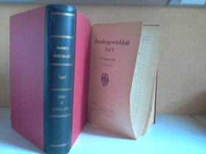 Bundesgesetzblatt Jahrgang 1965 Teil 1 , Buch 1, 2 2 Bücher