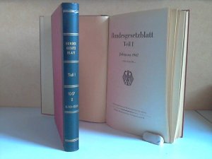 Bundesgesetzblatt Jahrgang 1967 Teil 1 , Buch 1, 2 2 Bücher