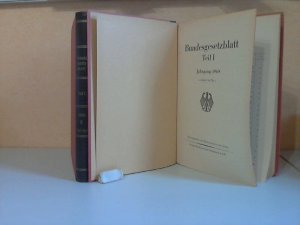 Bundesgesetzblatt Jahrgang 1968 Teil 1 , Buch 1, 2 2 Bücher