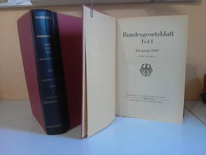 Bundesgesetzblatt Jahrgang 1969 Teil 1 , Buch 1, 2 2 Bücher