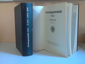 Bundesgesetzblatt Jahrgang 1991 Teil 1 , Buch 1, 2 2 Bücher