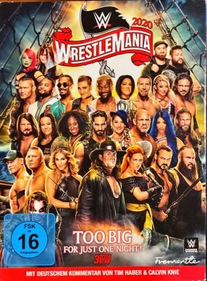 WWE: WrestleMania 2020 - TOO BIG FOR JUST ONE NIGHT [3 DVDs]