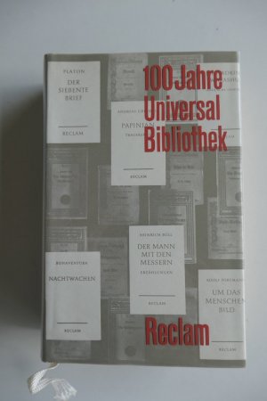 antiquarisches Buch – Reclam - 100 Jahre Universal-Bibliothek. Ein Almanach