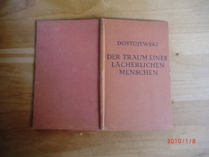 antiquarisches Buch – Dostojewski – Der Traum eines lächerlichen Menschen Bloch 43 1. Ausgabe 1922