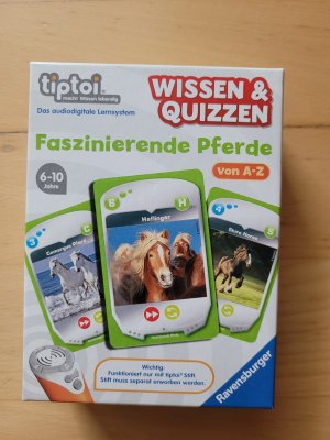 gebrauchtes Spiel – Tiptoi Set „Wissen & Quizzen - Faszinierende Pferde"