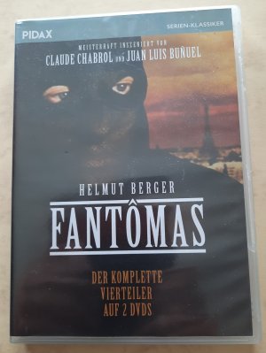 Fantomas 1979 Der komplette Vierteiler auf 2 DVDs