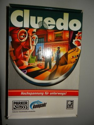 unbenutzt * Cluedo kompakt - Hochspannung für unterwegs! ... Hasbro für 3-6 Spieler und ab 8 Jahre geeignet