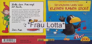 gebrauchtes Buch – Nele Moost (Text) – Die schönsten Lieder vom kleinen Raben Socke Pixi Buch Nr. 1742 aus der Pixi Bücher Serie 193