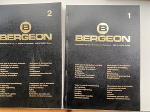 Bergeon & Cie SA. [Trade Catalog). 2000. Band1 und Band 2