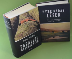 gebrauchtes Buch – Nádas, Péter und Christina Viragh – Parallelgeschichten + Bilder und Texte zu den "Parallelgeschichten" Peter Nadas lesen Péter Nádas. Aus dem Ungar. von Christina Viragh