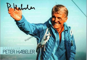 Original Autogramm Peter Habeler Bergsteiger /// Autograph signiert signed signee