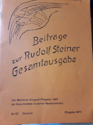 gebrauchtes Buch – Rudolf Steiner – Beiträge zur Rudolf Steiner Gesamtausgabe, 5 Hefte