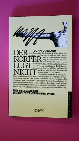 gebrauchtes Buch – John Diamond – DER KÖRPER LÜGT NICHT.