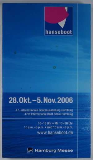 gebrauchtes Buch – hanseboot Hamburg Messe – Katalog 2006