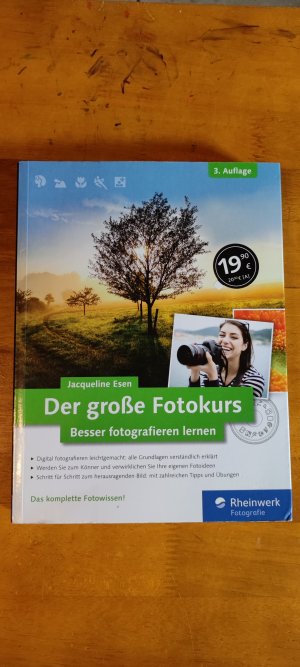 gebrauchtes Buch – Jacqueline Esen – Der große Fotokurs - Besser fotografieren lernen