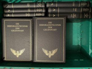 gebrauchtes Buch – Barkhausen, Blum – Die Eisenbahntechnik der Gegenwart. (in 22 Teilbänden - komplett)