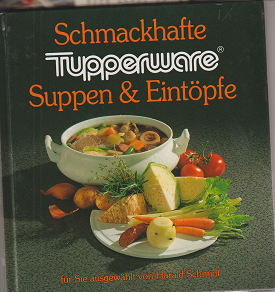 gebrauchtes Buch – Tupperware Rezepte - 5 Bücher im Schuber: Köstliche Nudelgerichte, Herrliche Kuchen und Torten, Feine Desserts, Schmackhafte Suppen und Eintöpfe, Schnelle Mikrowellen-Küche