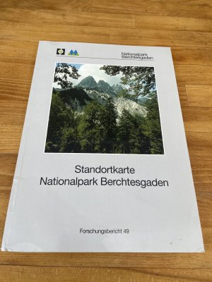 Standortkarte Nationalpark Berchtesgaden (Forschungsbericht 49)