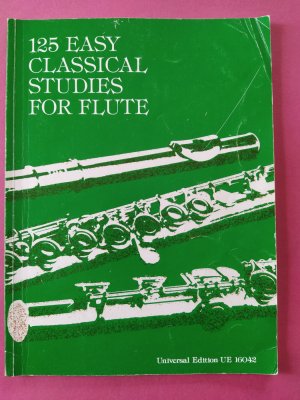 gebrauchtes Buch – Frans Vester – 125 Easy Classical for Flute. Taken from classical flute methods (UE 16042)