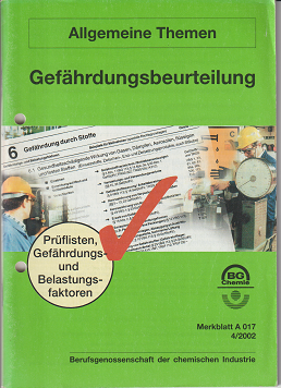 gebrauchtes Buch – Gefährdungsbeurteilung