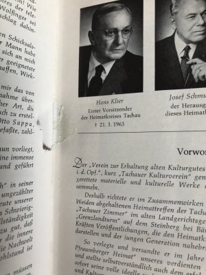 gebrauchtes Buch – Josef Schmutzer – Tachau - Heimatbuch einer deutschen Stadt in Böhmen