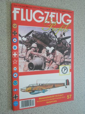 gebrauchtes Buch – gerhard lang – flugzeug profile 57 - messerschmitt bf 110 d-f