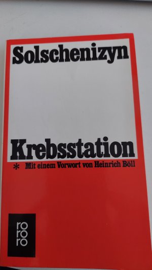 gebrauchtes Buch – Alexander Solschenizyn – Krebsstation