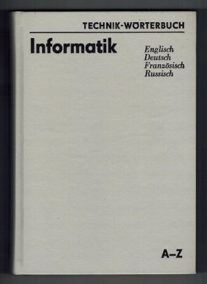 Informatik - Englisch-Deutsch-Französisch-Russisch