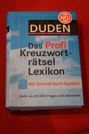 Duden - Das Profi Kreuzworträtsellexikon mit Schnell-Such-System