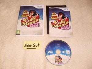 gebrauchtes Spiel – Wii - Cake Mania - in the Mix - Versandrabatt möglich !!!