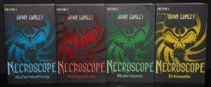 gebrauchtes Buch – Brian Lumley – Necroscope, Band 1-4