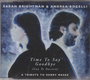 Sarah Brightman & Andrea Bocelli - Time To Say Goodbye - 1996 Tribute to Henry Maske