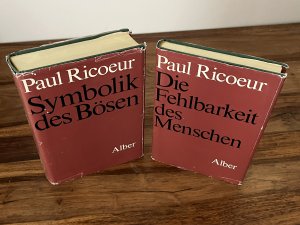 Phänomenologie der Schuld - 2 Bände - komplett - Band 1: Die Fehlbarkeit des Mensch - Band 2:Symbolik des Bösen