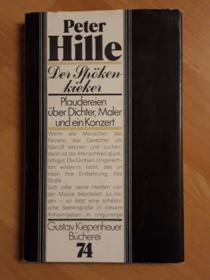 gebrauchtes Buch – Peter Hille – Der Spökenkieker (Gustav Kiepenheuer Bücherei 74)