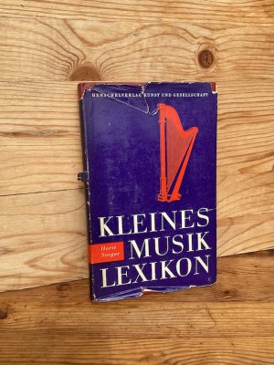 antiquarisches Buch – Horst Seeger – Kleines Musiklexikon