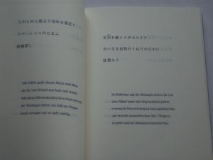 gebrauchtes Buch – Takeshi Teshima – Tankas. Einunddreißigsilbige japanisch - deutsche Gedichte. Ausgabe 2001, 2002