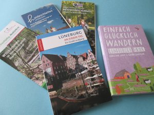 Einfach glücklich wandern – Lüneburger Heide + Lüneburg + Prospekte